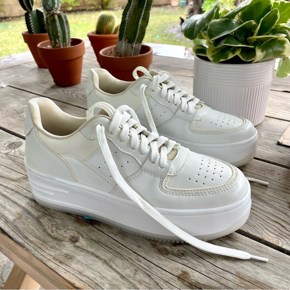 Bershka platform sneakers